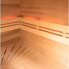 Sauna tradicional de vapor Eccolo 6 personas