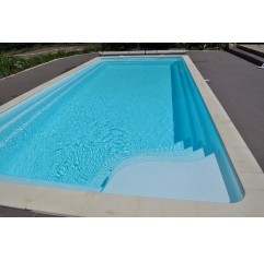 Piscina de fibra poliéster Unique 10