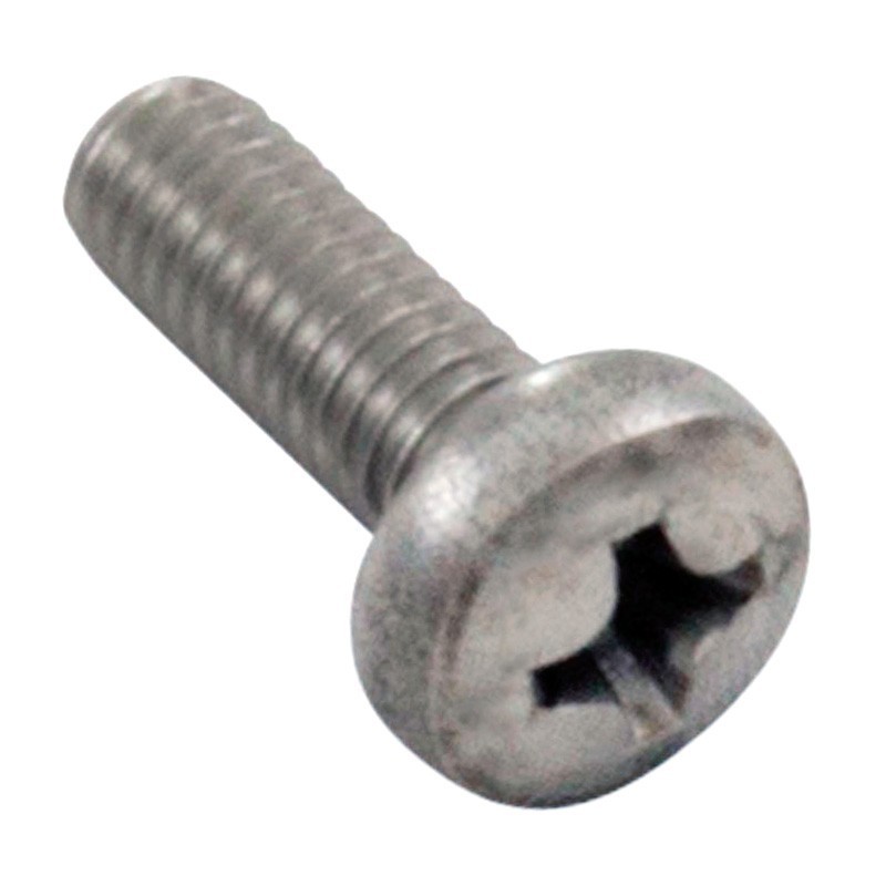 Tornillo M4x12mm, Phillips 2 cabeza plana Limpiafondos Zodiac MX8.