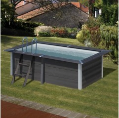 Piscina elevada composite rectangular Gre KPCOR60