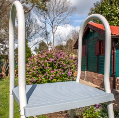 Escalera de tijera para piscinas elevadas de 120 y 130 cm ET1213