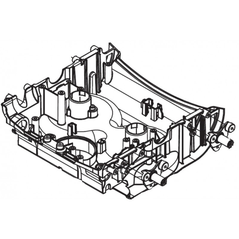 Chasis R0837900 limpiafondos Polaris Quattro Sport