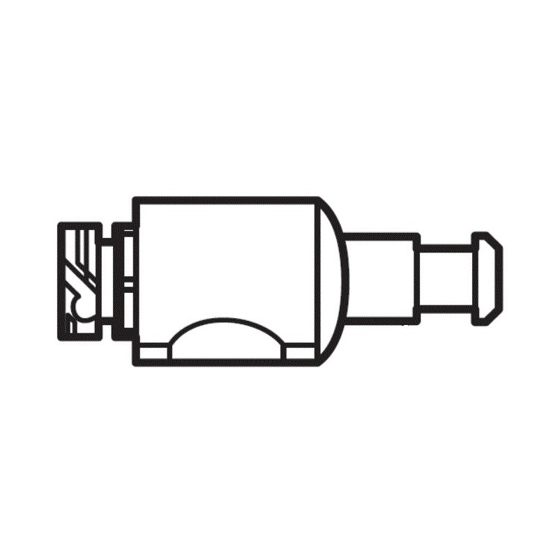 Conector de pared negro W7230330 limpiafondos Polaris Quattro Sport