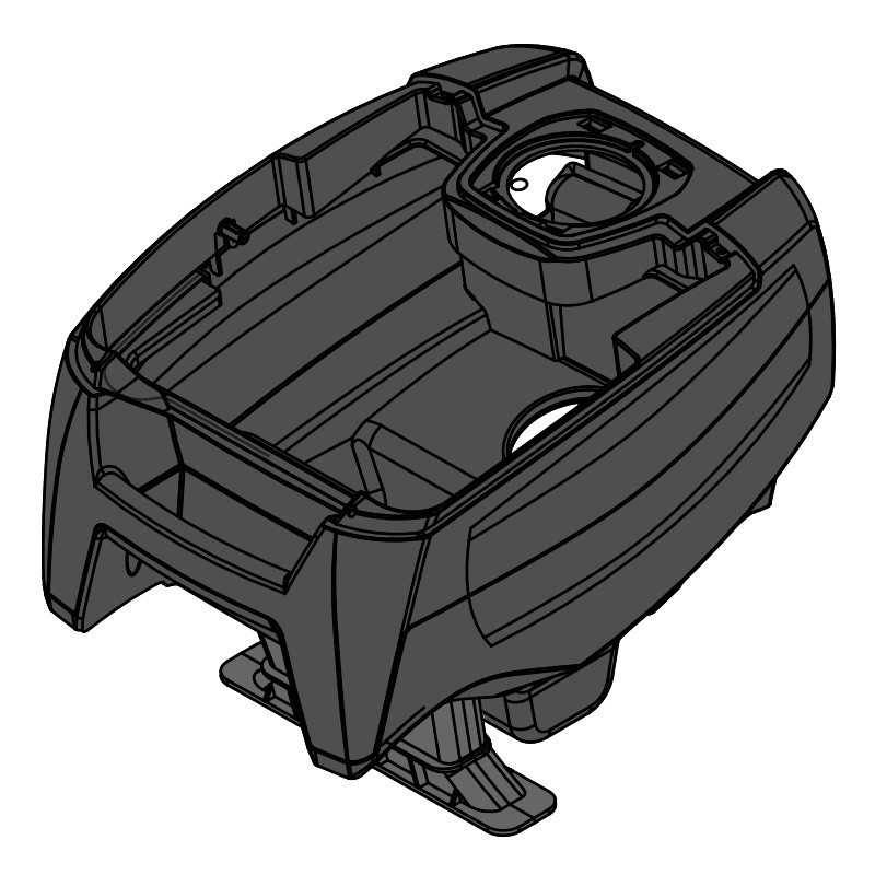 Carcasa completa R0766400 limpiafondos Zodiac Tornax OT2100