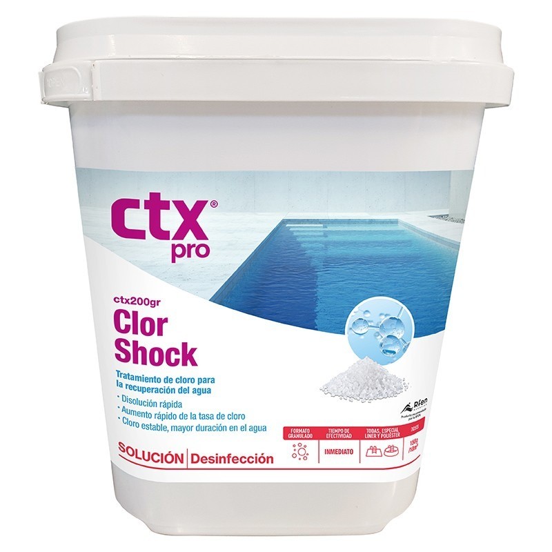 Cloro rápido de choque dicloro granulado CTX-200GR