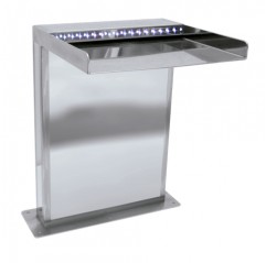 Cascada Piscina AQA 111O - 111O-CR-con led