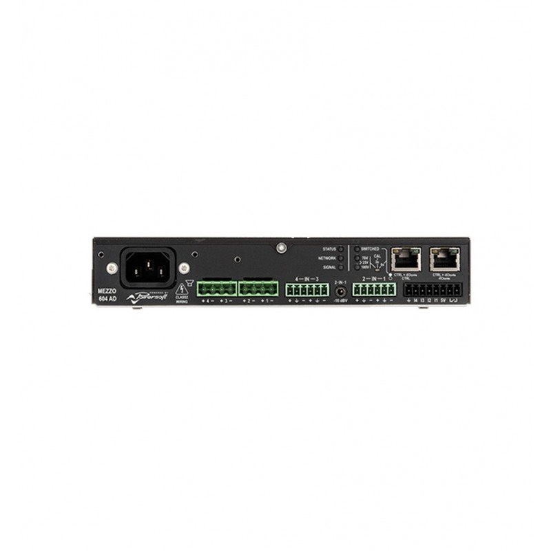 Power soft mezzo 604 AD 4x120W - DSP específico Aquamusique