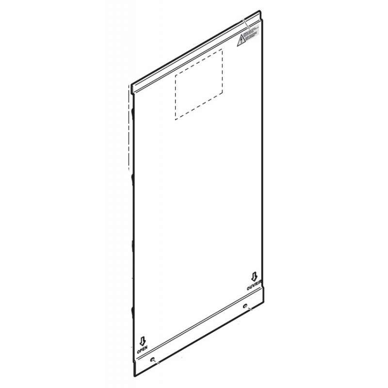 Compuerta acceso técnico Zodiac Powerpac/ Onepac W20KITZPHPORTE