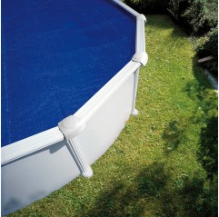 Lona, cubierta de piscina para redonda, lona de piscina mantiene la  temperatura del agua en verano evita que se caigan hojas, personalizable  con