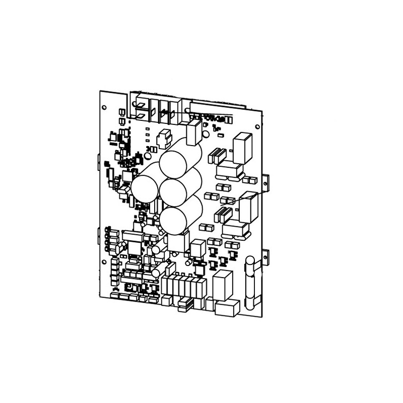 Carta electrónica principal A1 MD5 Bomba de calor Zodiac ZS500.