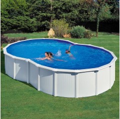 Madrid Saneamientos  PISCINA DESMONTABLE FIDJI Ø240 cm GRE