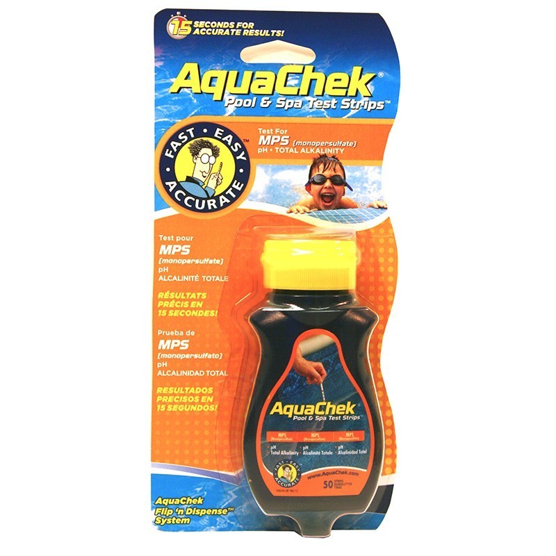 AquaChek Amarillo tiras analíticas cloro libre