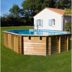 Piscina elevada Gre modelo ia - Madera — Verdify