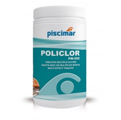 Cloro multiacción PM-552 Policlor de Piscimar