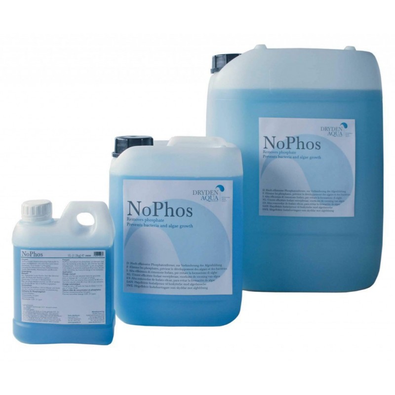 Eliminador de fosfatos NOPHOS de Dryden Aqua