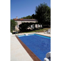 Cubierta isotérmica de verano para piscina enterrada