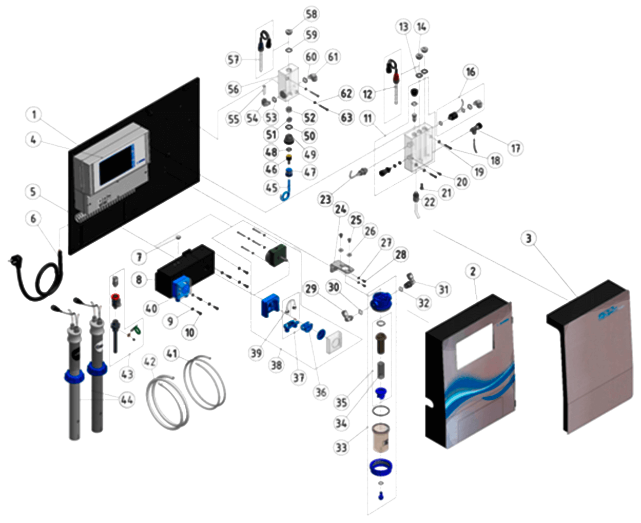 Recambios Analyt Pool Manager PM5 Bayrol